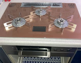 施工後：リンナイ「デリシア・100V電源」RHS72W38M12VCSTW