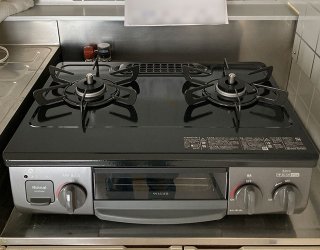 設置後：リンナイ「コンパクト」KG35NBKL