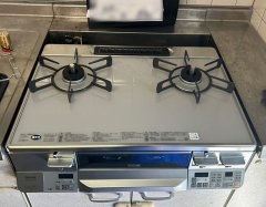 設置後：テーブルガスコンロ「ラクシエプライム」RTS65AWG34R2NGA-VL