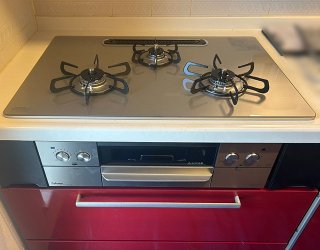 施工後：パロマ「フェイシスグランド」PD-893WS-U75GH