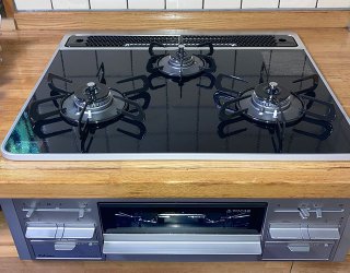 施工後：パロマ「リプラ」PD-509WS-60CK