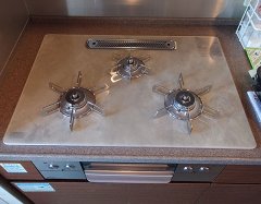 施工後：パロマ「フェイシスグランド」PD-893WS-U75GF