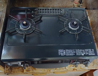 設置後：リンナイ「コンパクト」KG35NBKL