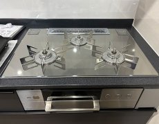 施工後：リンナイ「デリシア（3V乾電池・操作部液晶付き）」RHS72W38M13RCSTW