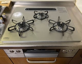 施工後：パロマ「フェイシスグランド」PD-893WS-U60GH