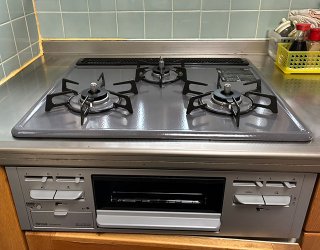 施工後：リンナイ「メタルトップ」RB32AM5H2SA-VW