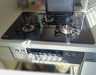 施工後：パロマ「フェイシスグランド」PD-893WS-U75CK