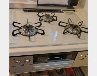 施工後：パロマ「フェイシスグランド」PD-893WS-U60CV