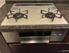 施工後：ノーリツ「ネスト（2口）」N2WU7PWAP2STE