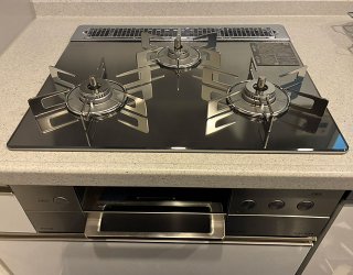 施工後：リンナイ「デリシア［操作部：液晶付き］」RHS31W38M13RCSTW