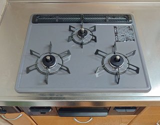 施工後：リンナイ メタルトップ RS31M5H2SABW
