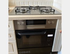 施工後：リンナイ リッセ RHS71W42J3RSTW・電子コンベックRSR-S15E-B
