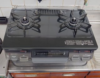 設置後：リンナイ スタンダード KG67BKR