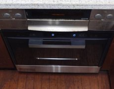 施工後：ノーリツ 電子レンジ機能付高速オーブン NDR601FSTK