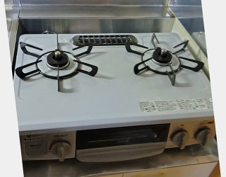 設置後：リンナイ コンパクト KG35NGRL