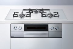 フラットなデザインで、より美しくシンプルに、優れた清掃性と安全機能 ビルトインガスコンロ MYTONE 8月3日発売