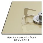 天板カラー：シャンパンゴールド