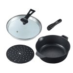 取っ手が外せてすっきり片付けられる