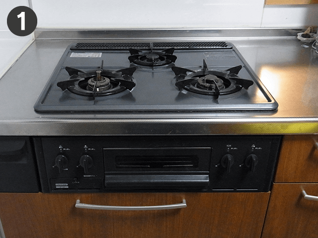 ガスコンロ全体