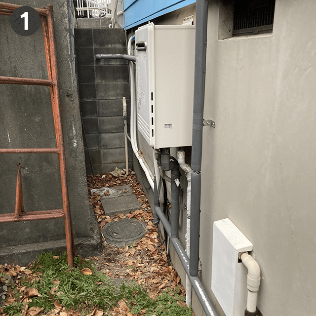 ガス給湯器全体