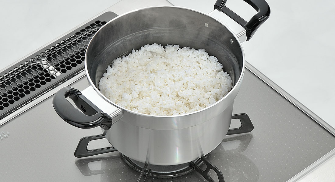 ガスコンロの炊飯機能とは？