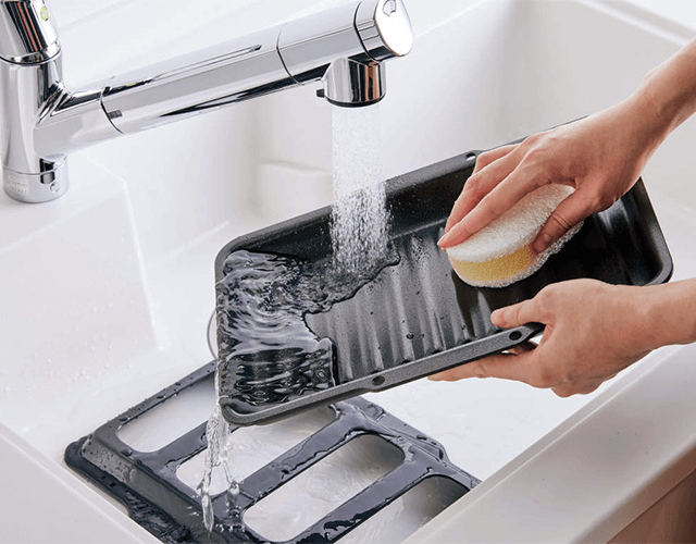 お手入れをラクにしたい。