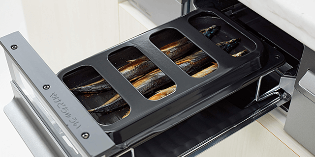 油はねを99.9%カット