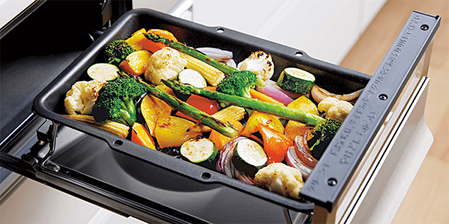 グリル調理の幅が広がる「ロティプレート」