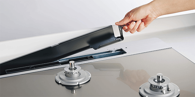 排気口落下物ガード