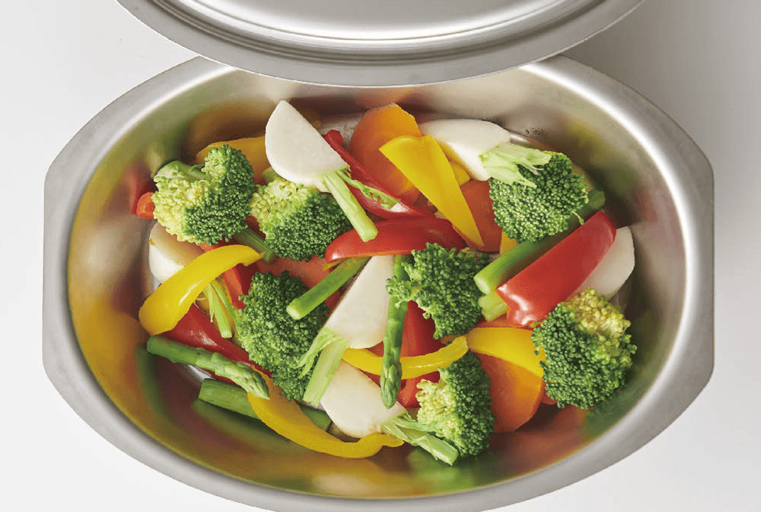 グリル料理から、つくるは、もっと楽しくできる。シェフポット