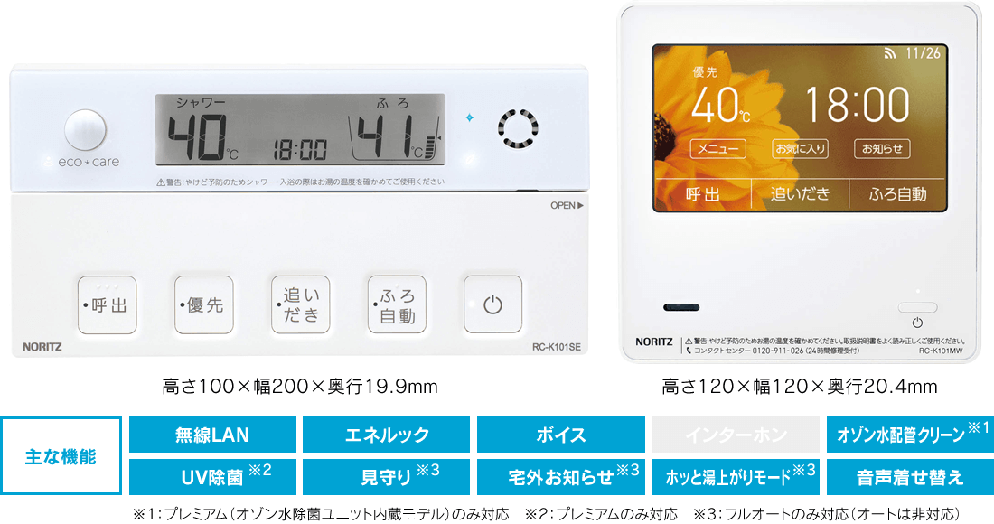 RC-K101EWマルチセット