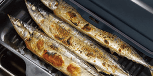 ラ・クックグランオートメニュー機能（魚、あたため、トースト）