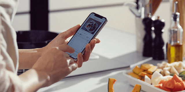 自動調理ガイド機能（アプリ対応）