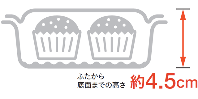 深皿でケーキも焼ける