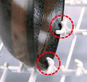 鉢や変形食器もしっかりホールド