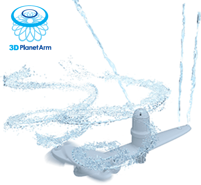 3Dプラネットアームノズル