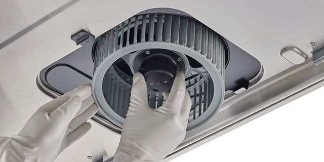 ワンタッチ着脱ファン