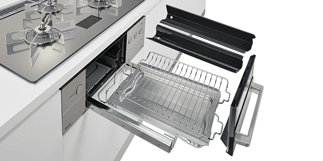 分解しやすく、洗いやすい