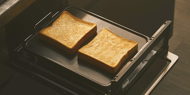 トースト・ピザプレートで絶品トースト