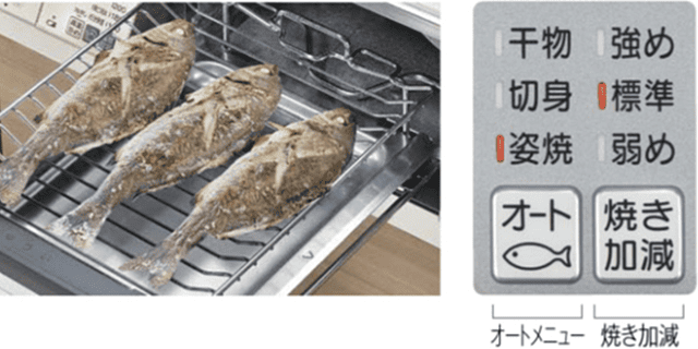 オートグリル機能