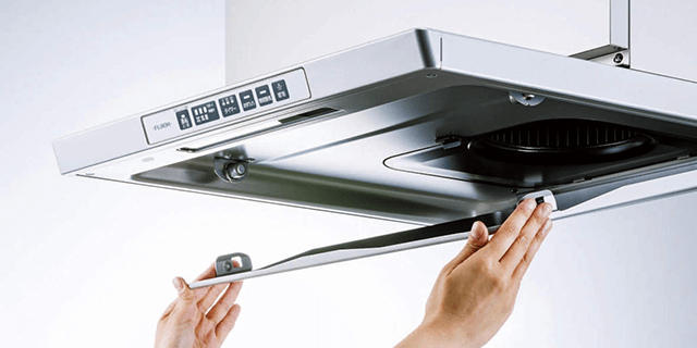 取りはずしが簡単な整流板