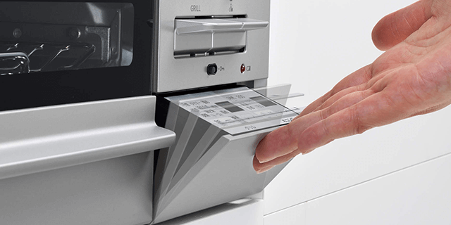 カンガルー収納タイプの操作部