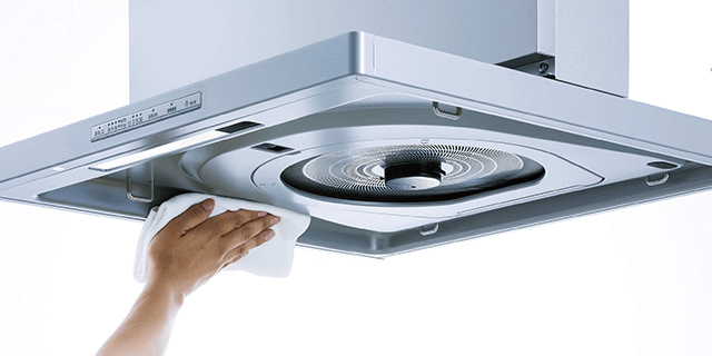 凹凸が少ない一体クリーンパネル