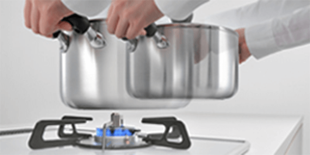 鍋なし検知機能