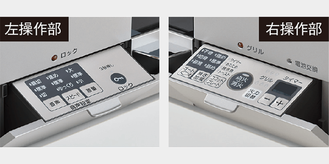 左右カンガルー操作部