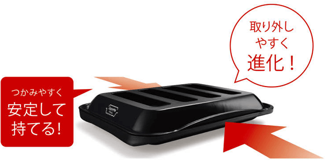 シンプルで機能的なデザイン