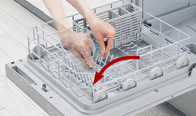 大容量の下カゴ