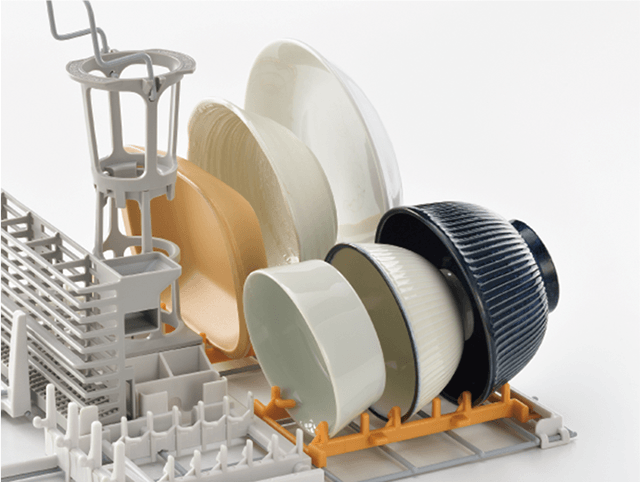 形の違う食器も悩まずセット