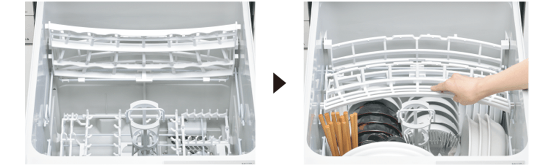 折りたたみサークルラック