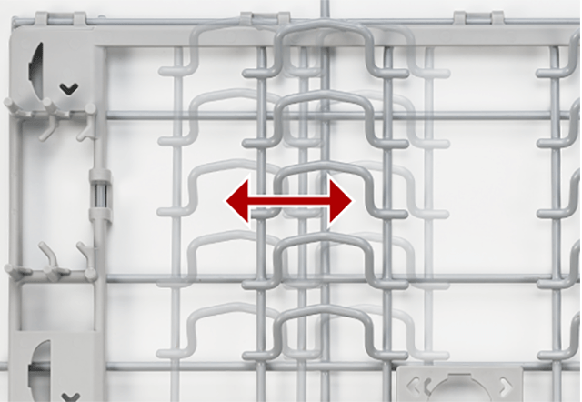 フレキシブルな可動式レール